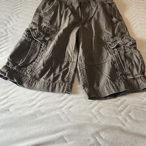 American Eagle Outfitters Brown Cargo Shorts Utility Style